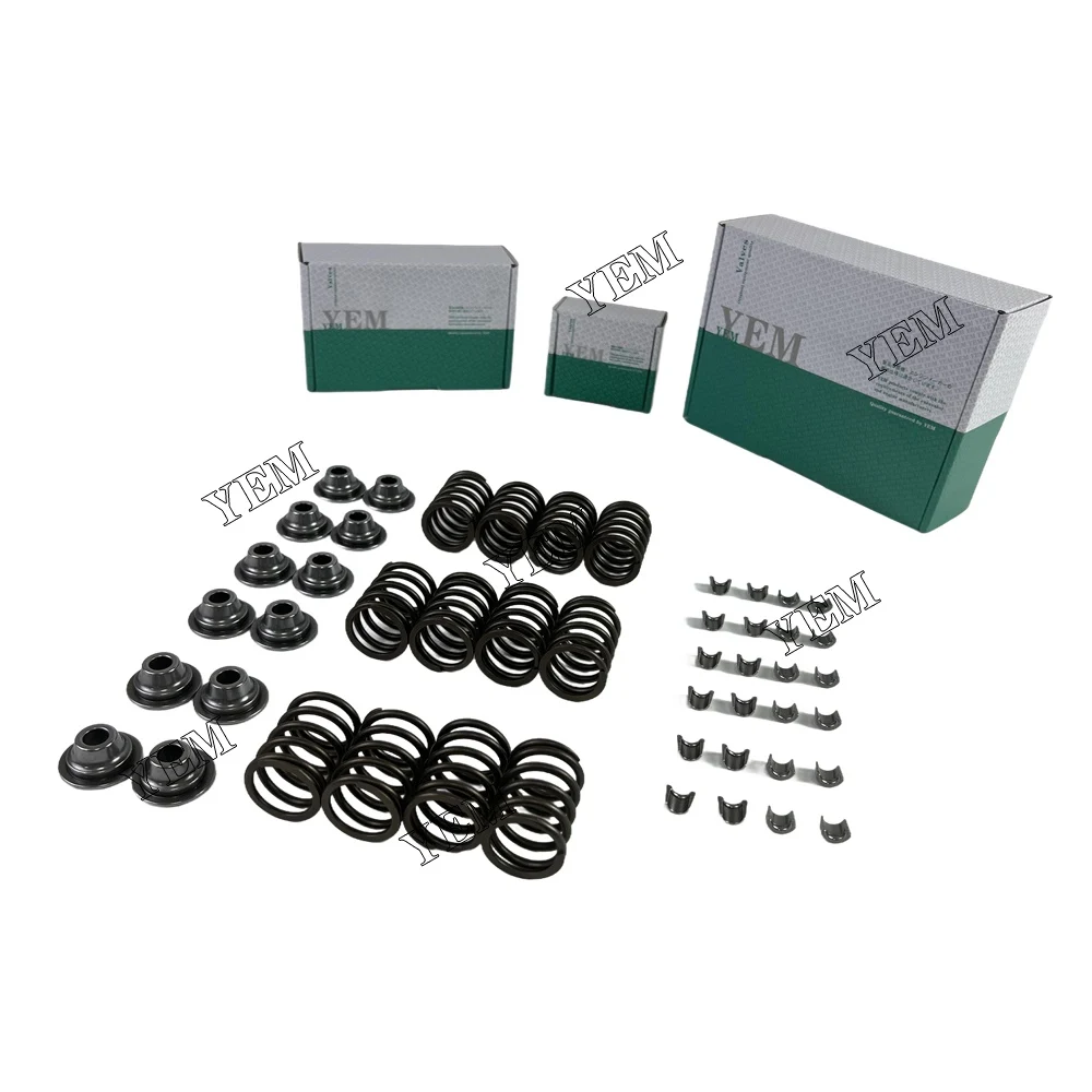 1004-40TA 1004-42 903-27T 1103C-33TA Valve Spring and Spring Seat Valve Cotter for Perkins Industrial Machinery Engine Parts