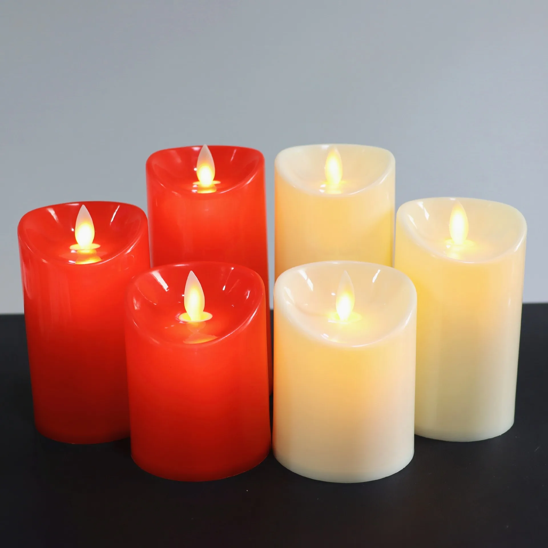 2022 New High Quality Wedding Candles Lights Set Battery Operated