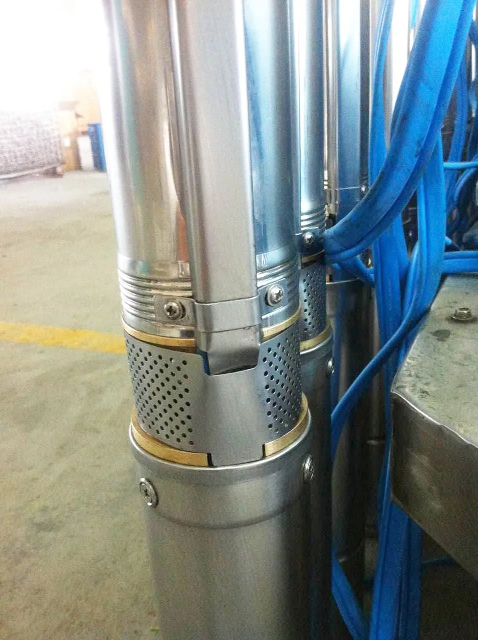 
 Сельскохозяйственный погружной глубоководный насос для орошения 0,75 л.с. 0,55 кВт  