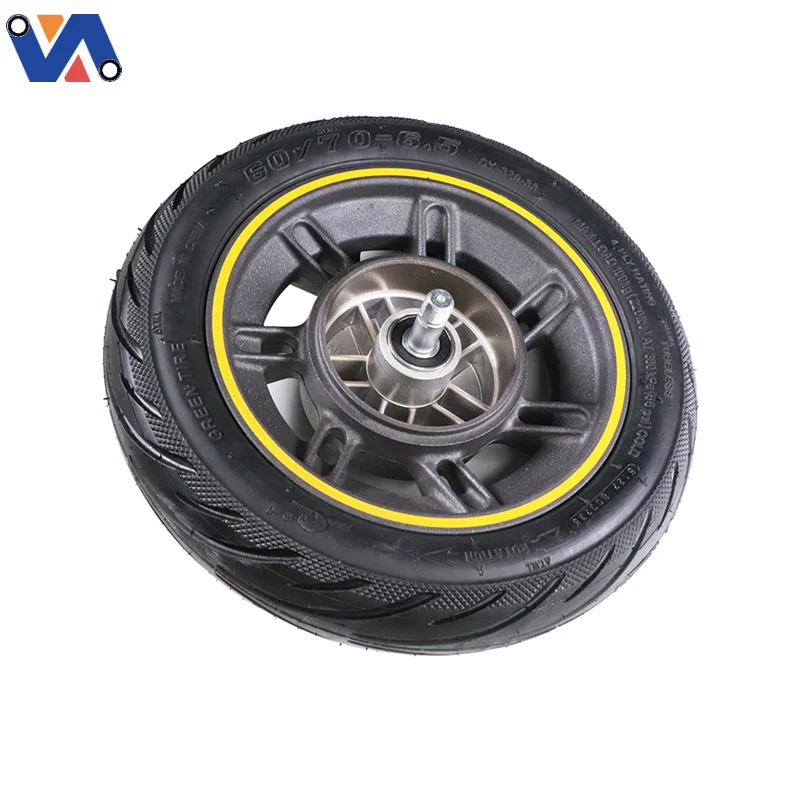 product durable 10 inch electric scooter front wheel high performance replacement tire rubber material essential scooter parts-4