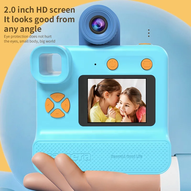Appareil Photo Enfant Dinosaure 2.0 Pouces – 20MP/1080P Avec Selfie, 32Go SD, Jeux, Pour 3-12 Ans
