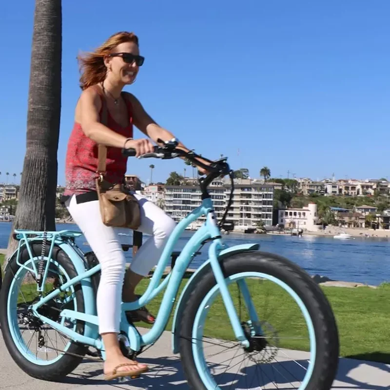 Playa Cruiser Electric Beach Cruiser Low Step Through