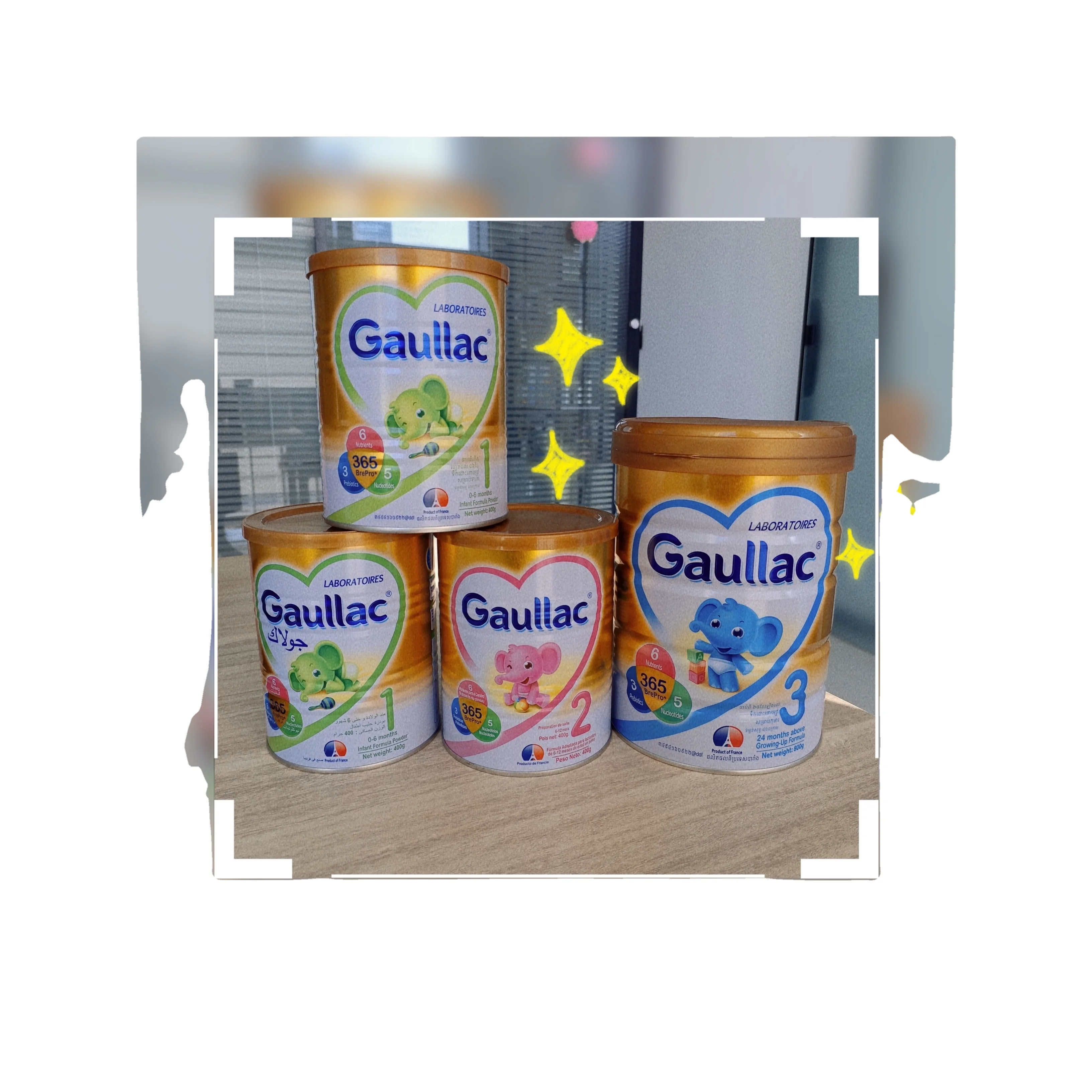 Gaullac Infant formula  from Birth Onwards 800g41217
