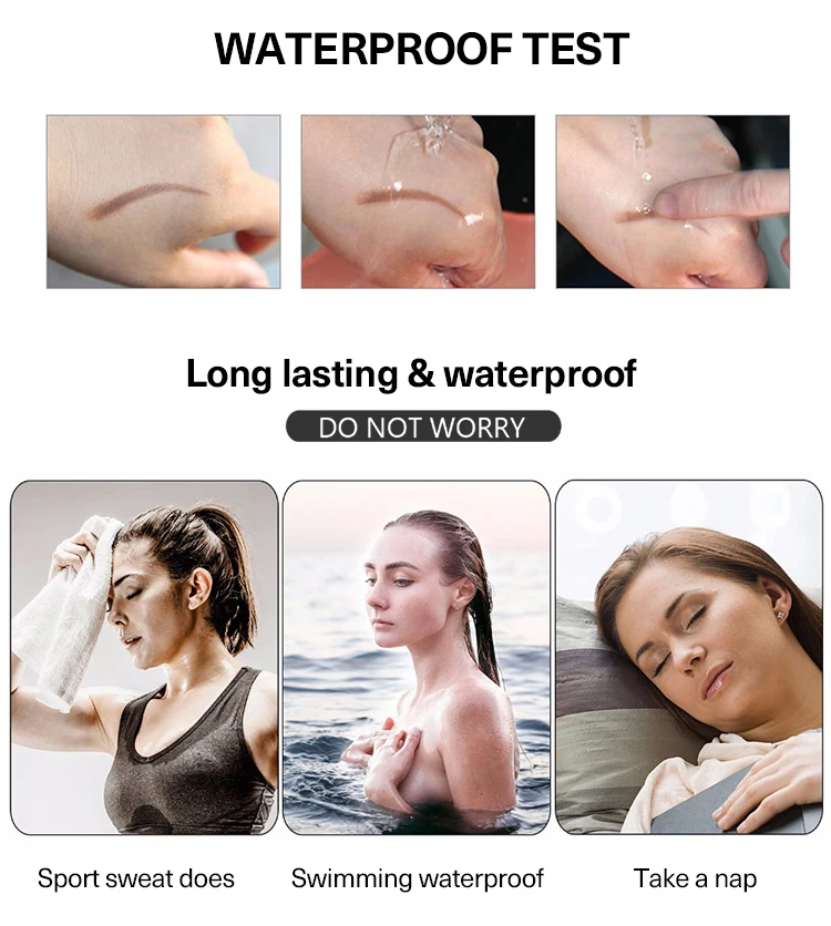 Factory Price Permanent Makeup Slim 3d Eye Brow Enhancer Pencil Eyebrow Pencil