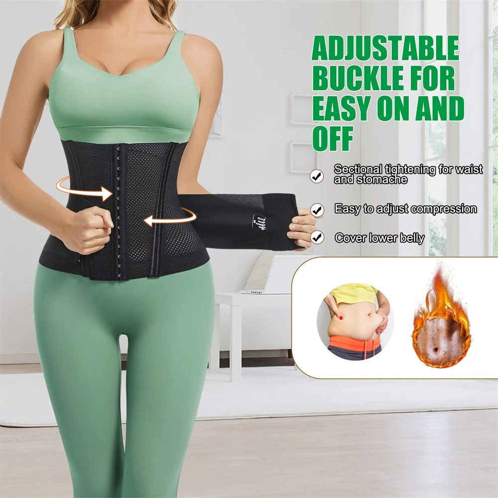 Wholesale Full Body Belly Shaping Cincher Corset Wrap Belt Tummy Control Shapewear Waist Trainer Shaper Wear Woman manufacture
