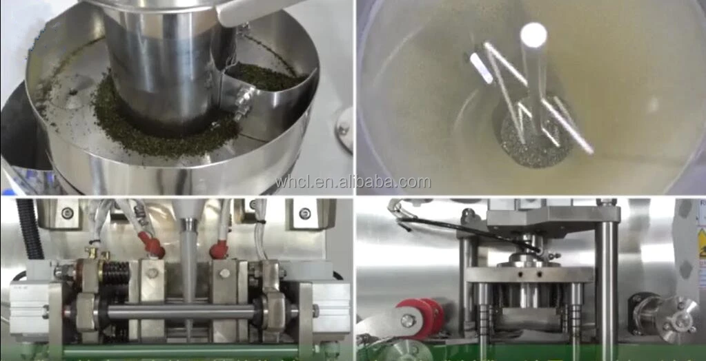 Fully Automatic Round Shape Teabag Small Dip Herbal Fuso Tea Granule Bag ESE Coffee Pod Packing Machine