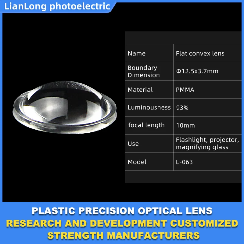 Factory Direct Sales Multiple Specifications Pmma Plastics Optical
