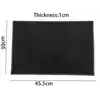 ขอบสีดำ ขนาด 45.5 x 30.5 x 1 ซม.