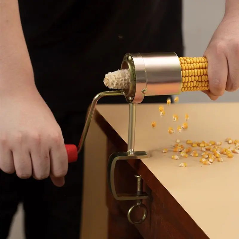 Hand Operated Manual Maize Sheller Corn Thresher Farm Corn Shelling Machine Fruit & Vegetable Peeling Machine