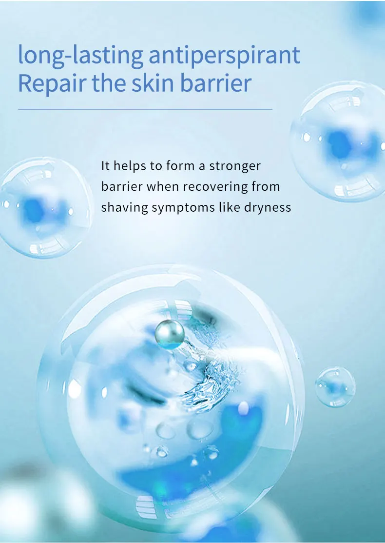 For Herbal Body Underarm Armpit Anti Sweat Odor Removal 48 Hours Long Lasting Refreshing Deodorant Liquid for Unisex