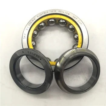 QJ206 MA Four Point Contact Ball Bearing with Locating Slots and Brass Cage QJ206 MA