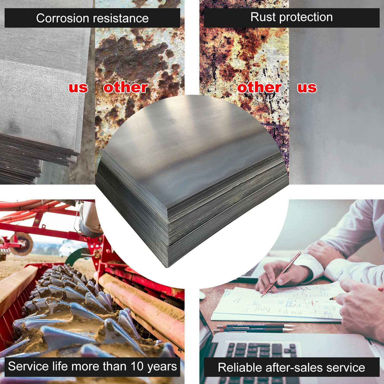 A514M Grade Q Quenched and Tempered Alloy Steel Plate A514M Grade Q Quenched and Tempered Alloy Steel Plate