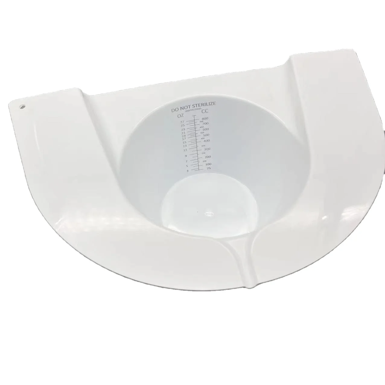 24 Hour 800ML Female Urine Pan Urine Hat Graduated for Specimen