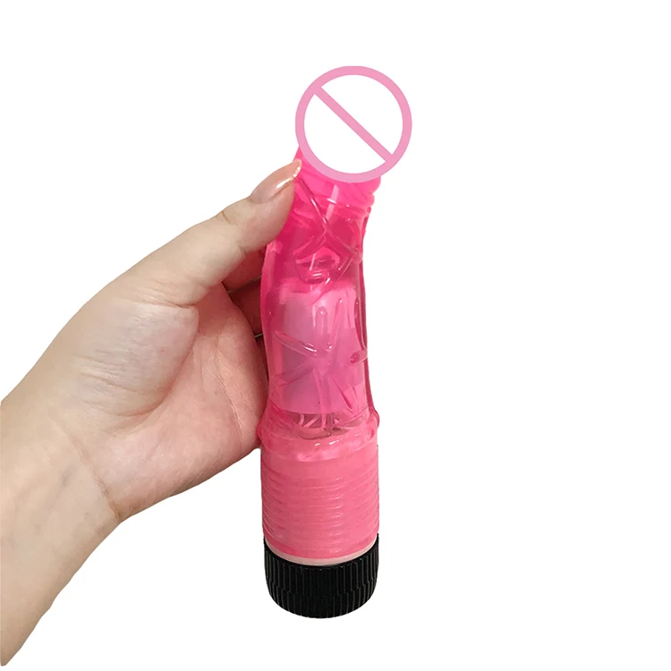 Best Seller TPE Material Dildo Vibrator Adult Sex Products Cheap Price  Realistic Penis Vibrator Woman's Sexual Pleasure Tools