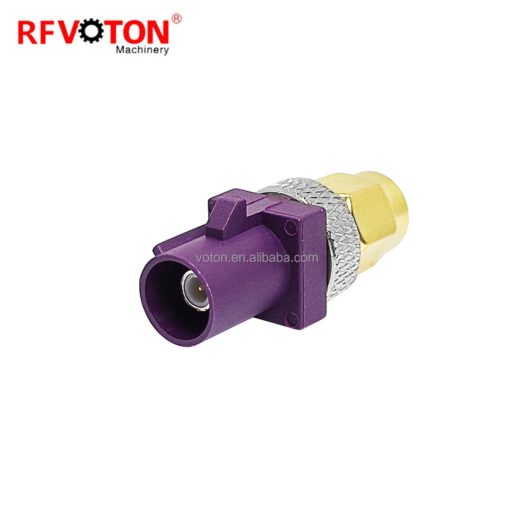 Fakra to SMA Adapter SMA Male to Fakra Male Female Code A/B/C/D/E/F/G/H/I/K/Z 50 Ohm SMA Fakra Adaptor RF Coaxial Connectors factory