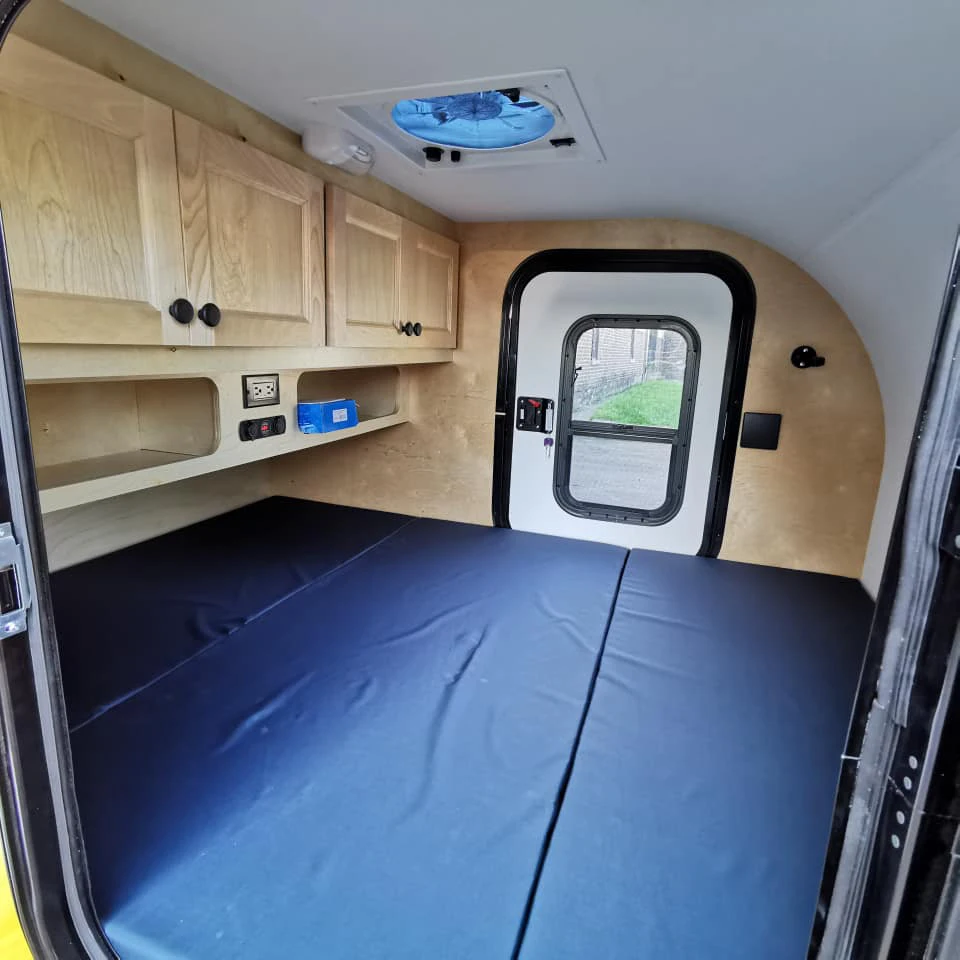 Allroad OEM ODM Custom Small Teardrop Camping Caravan Travel Trailers Great Price Mini Tear Drop Camper Trailer for Offroad Sale