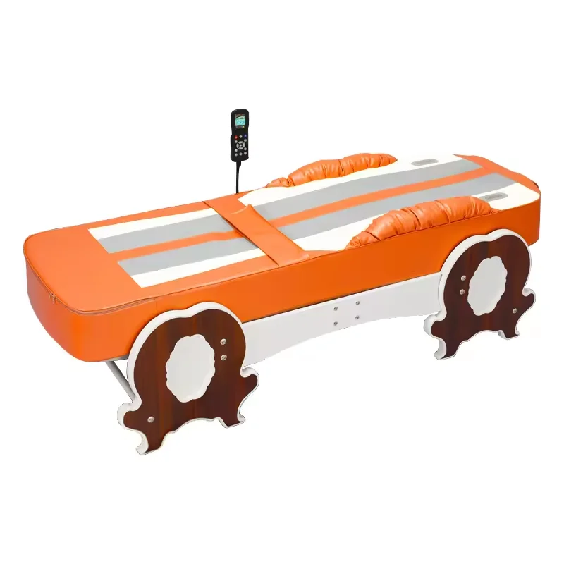 V3 3d Foldable Thermal Jade Stone Electric Massage Bed With Controller Body Application Thermal Jade Massage Bed