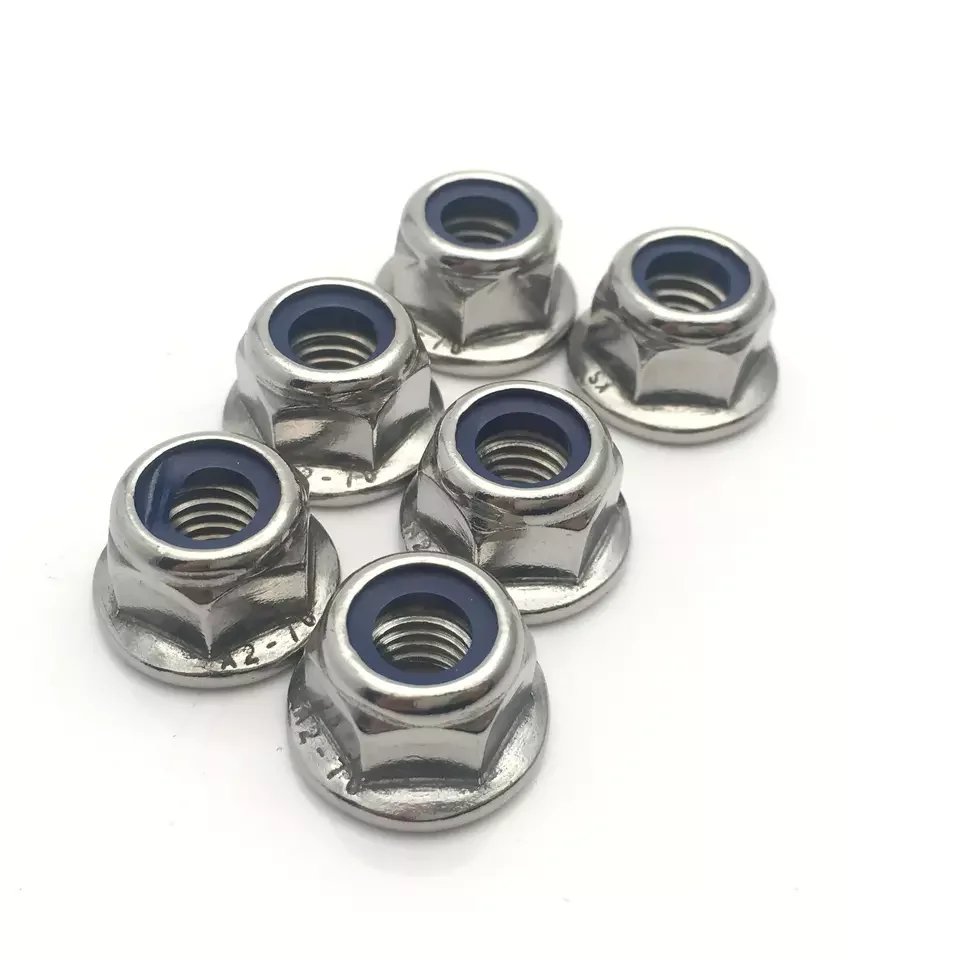 Smartsails 100-Piece M4 Nylon Lock Nuts - 0.7mm Pitch, Black Anti-Loosing Self-Locking Nuts - View #7