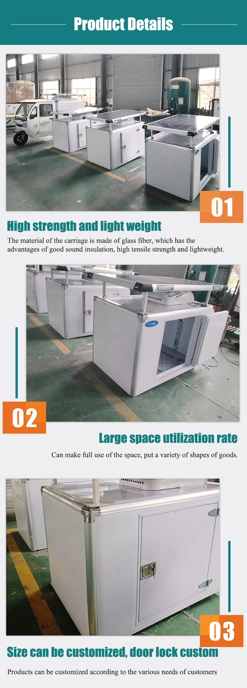 Mini Cold Room Freezer Box Portable Refrigerated Cooler Box For Pickup