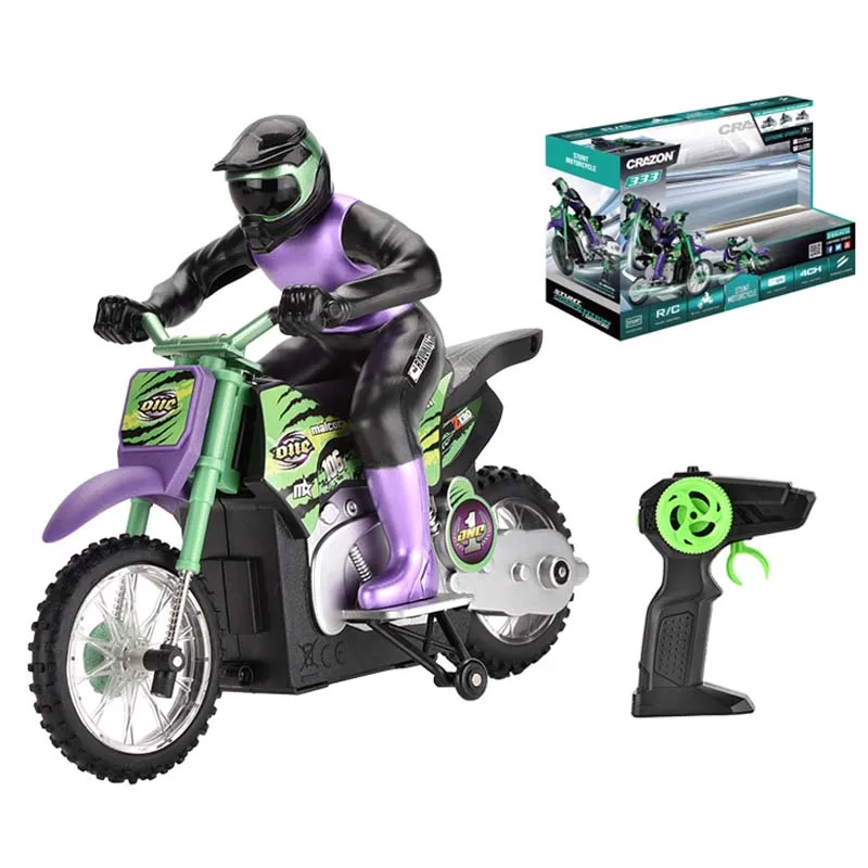 Mini Rc Moto Radiocommandée, Jeu de moto, Kid Intellectual Drift