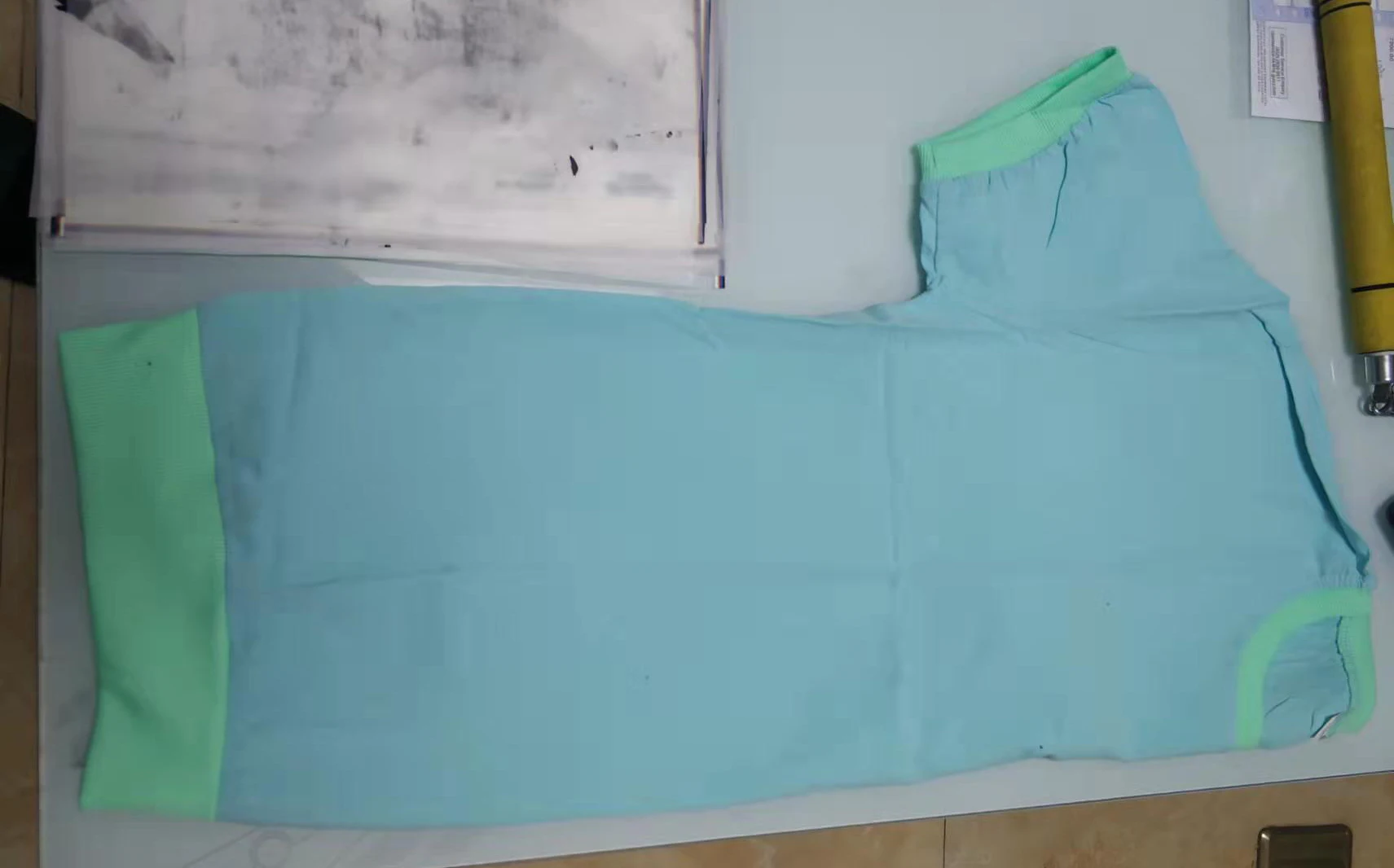 Wholesale Mens Tracksuit Solid Color Crew Neck Short Sleeve Shorts Joggers Plus Size men's sets766_voghion.com
