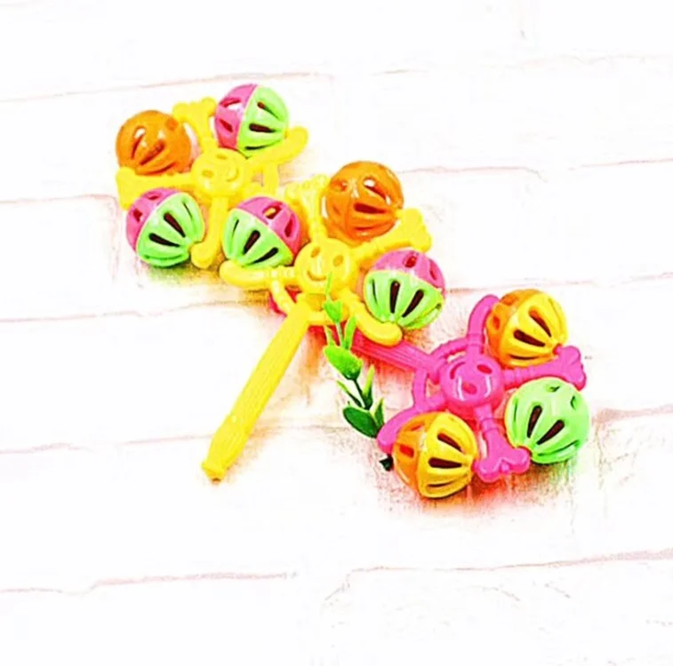 Оптовая продажа, хорошая цена, модный популярный товар для малышей, пластиковые детские погремушки, пластиковые детские игрушки