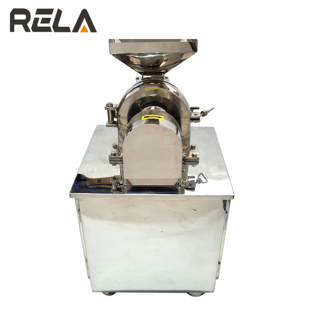 Sugar Salt Tea Spice Cocoa Bean Powder Pin Miller Hammer Grinder Mill Equipment for Dry Chili Cinnamon Garlic Grain Cookies Seed