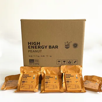 HACCP ISO Day ration packs High Energy Bar Peanut BISCUITS MRE food