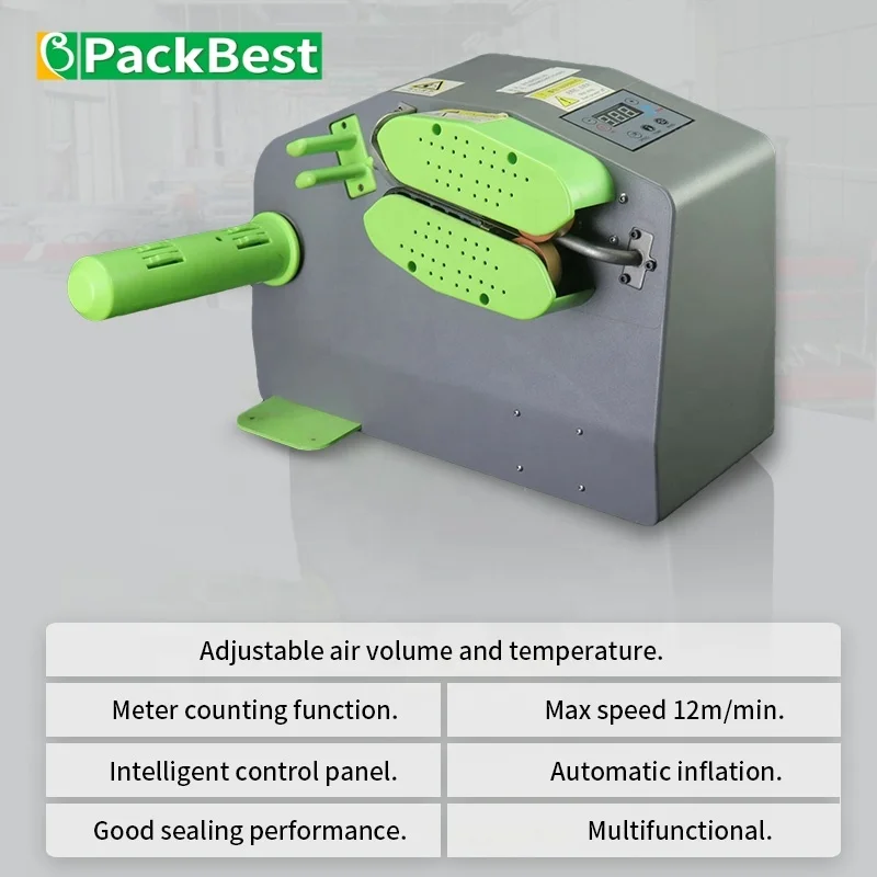 High Performance Bag Automatic Column Inflation Pillow Maker Cushion Void Fill Air Packaging Machine