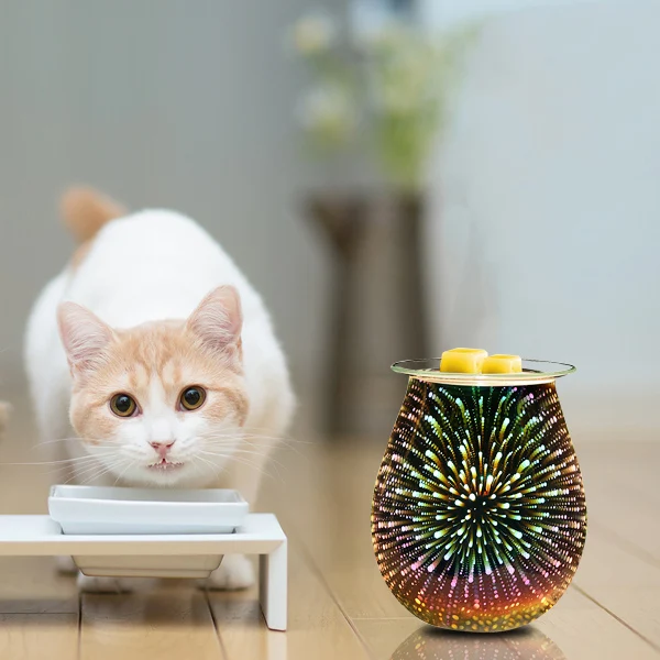 Hot Sale Japanese Style Glass Wax Melt Oil Burner Wholesale Japanese