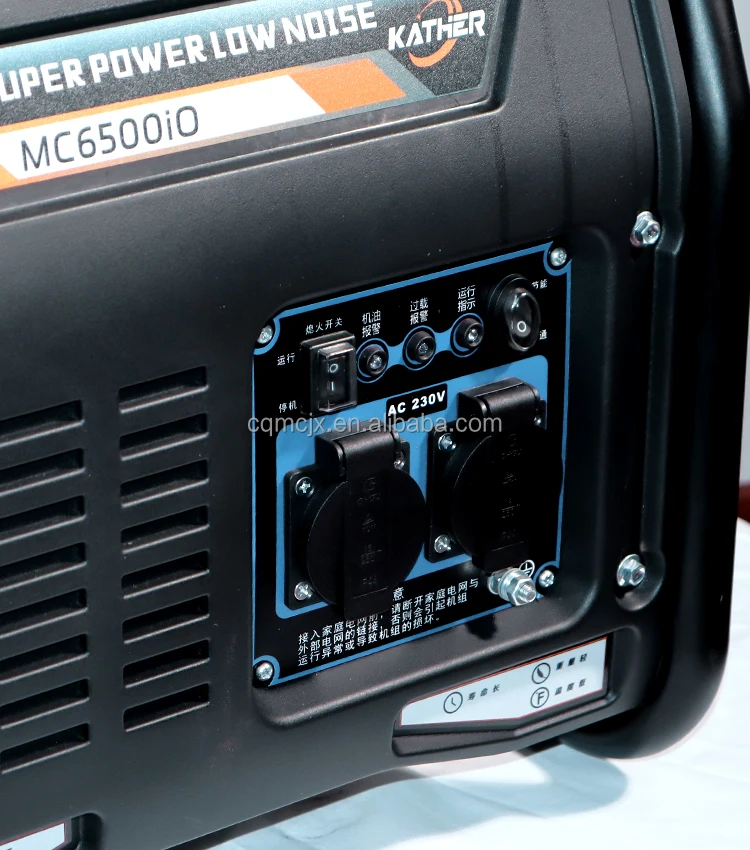 product 220v 230v single phase recoil start petrol generators 5000w open frame inverter generator portable camping open frame power-9