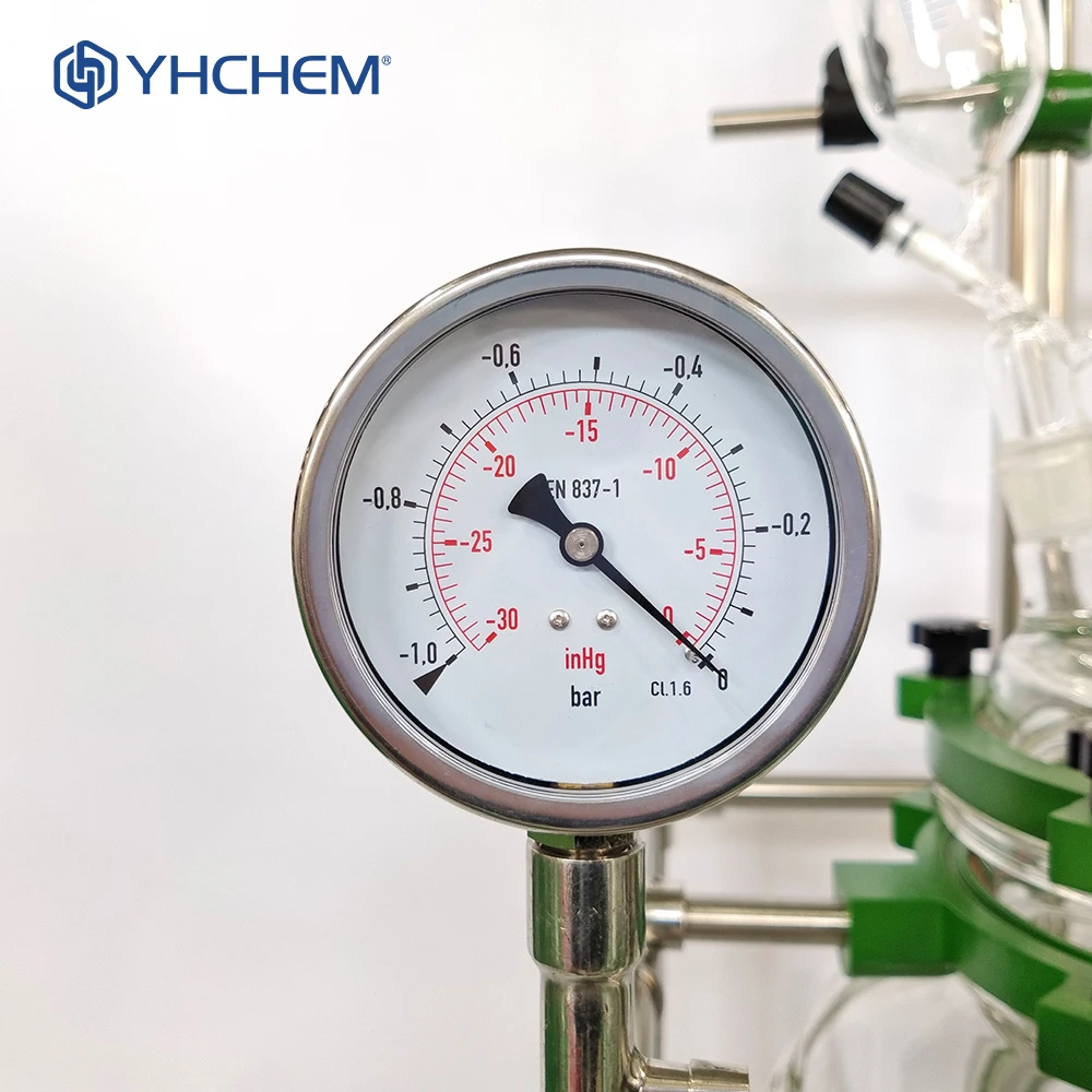 Lab Fluidized Bed Reactor with Borosilicate Lab glassware and Surface