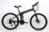21-speed black spoked wheels