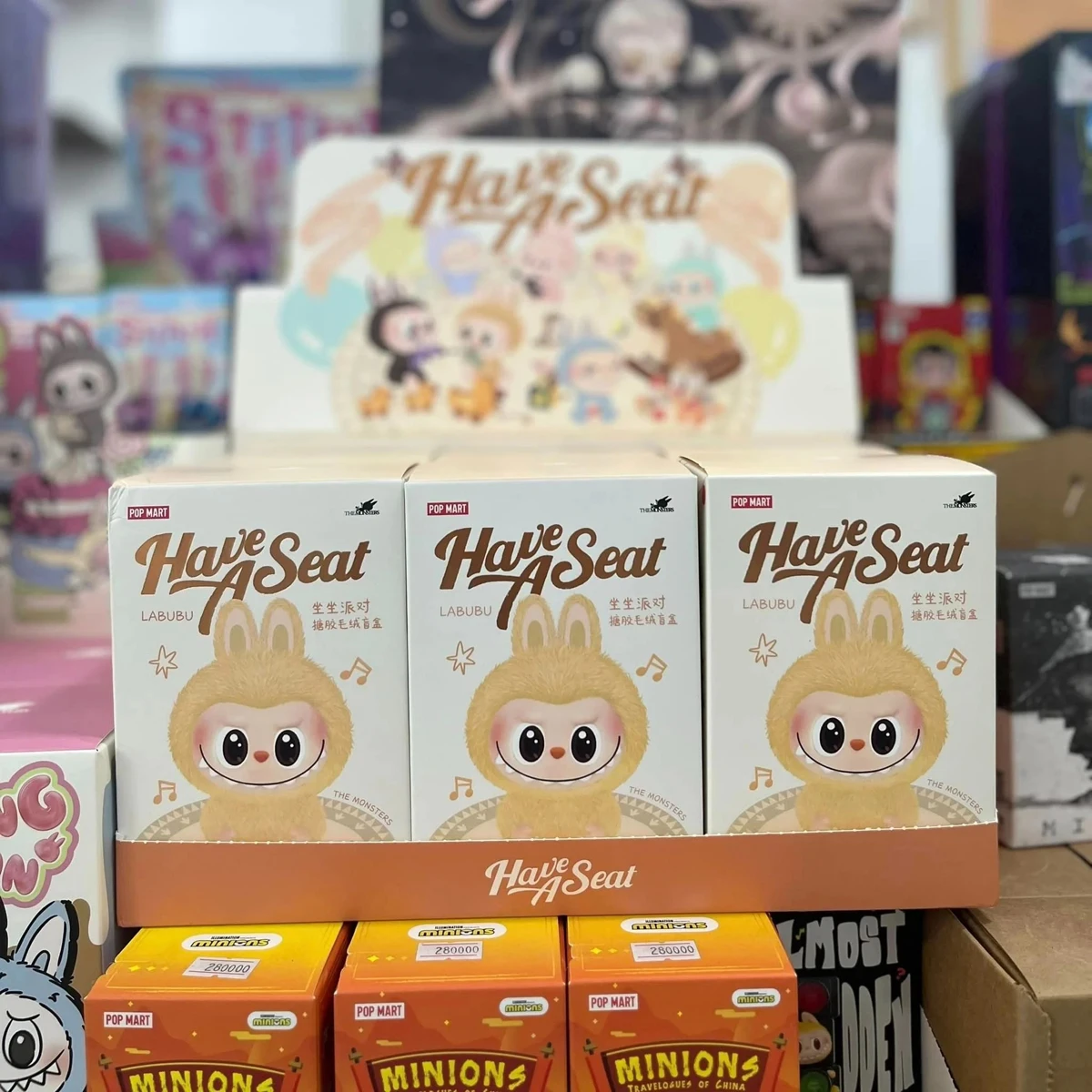 Original Popmart Labubu V2 Plush Doll Blind Boxes - Cute 6