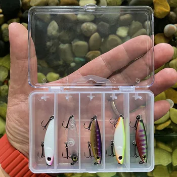 Factory Wholesale Stainless Steel Micro Floating Pencil 48mm 2g Artificial Hard Bait Topwater Lure Hooks for Bass Fishing – Popper – view 2