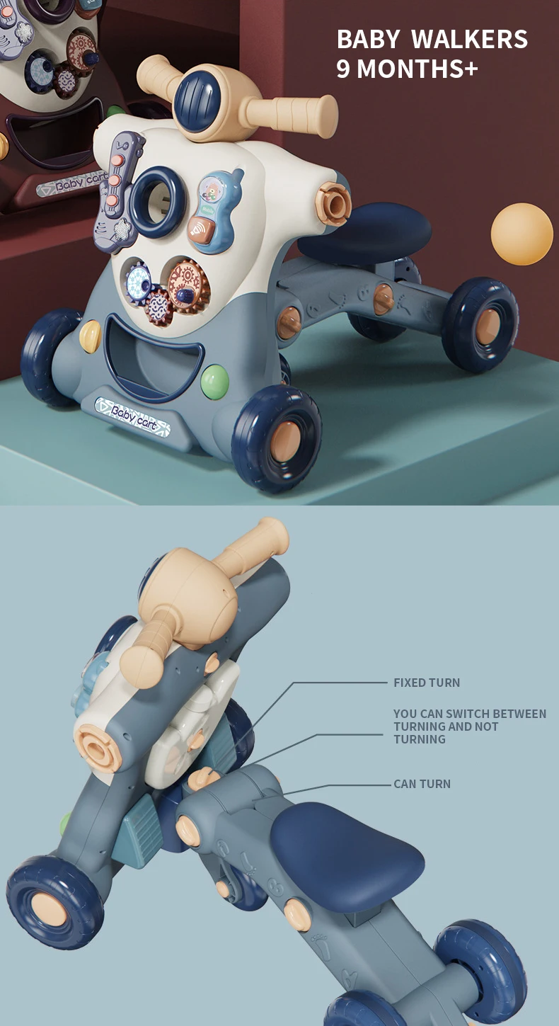 Hot Selling Multi-Function Baby Walker for Kids 2 Colors Available