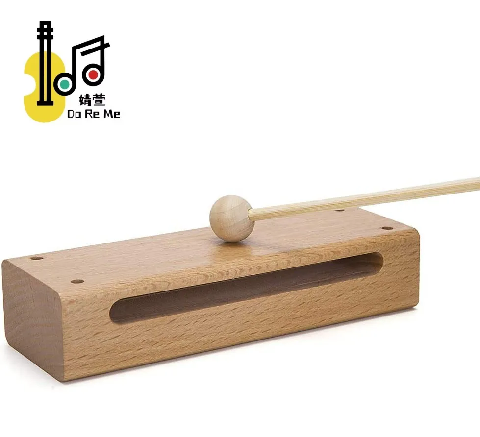 Wholesale Montessori Educational Popular Rhythm Blocks With Wood Mallet ...