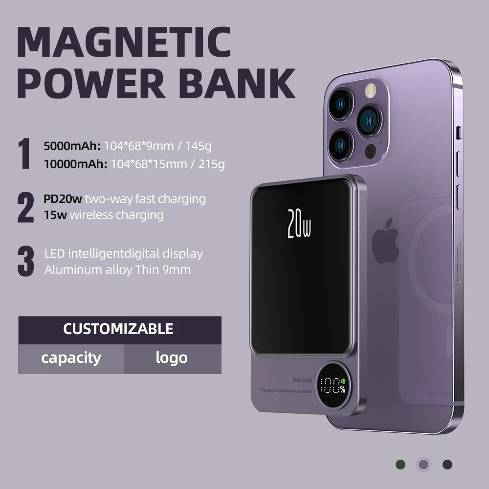 2024 New Products 10000mah Magnetic Power Bank Trending Electronics   H32a583929aaa462abb45de94663d95b6y 