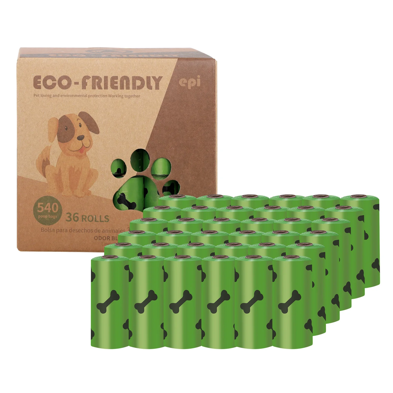 GPB03 scented eco friendly compostable biodegradable dogbuddy thick ...