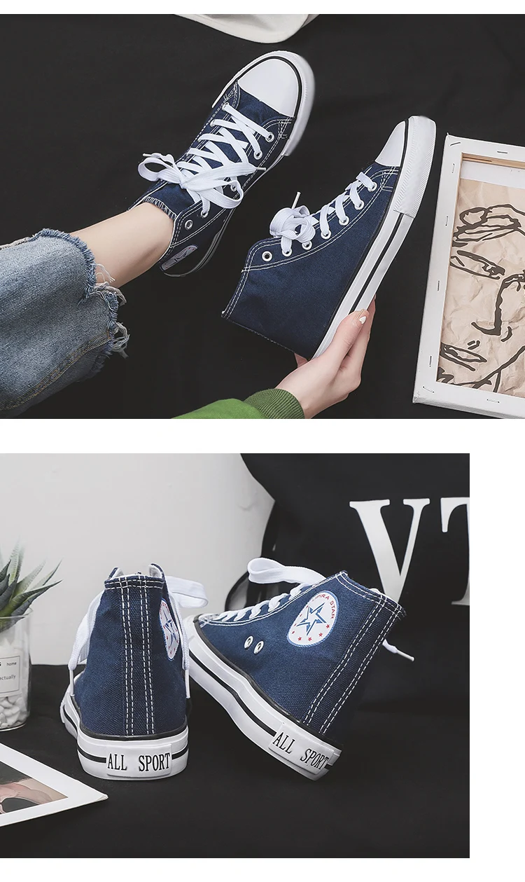 trendy canvas shoes