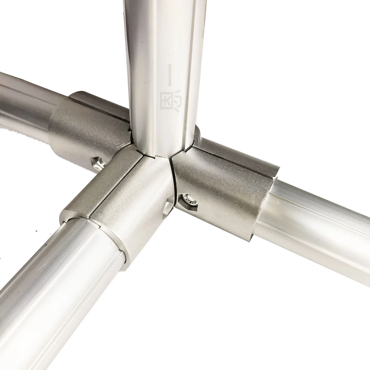 43mm External T-joint/third Generation bar Aluminum Alloy Grade 1000 Series Lean Pipe Connector Profile Accessories Four-way