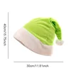 Ultra-soft christmas hat-green-opp bag-seam-sealing process