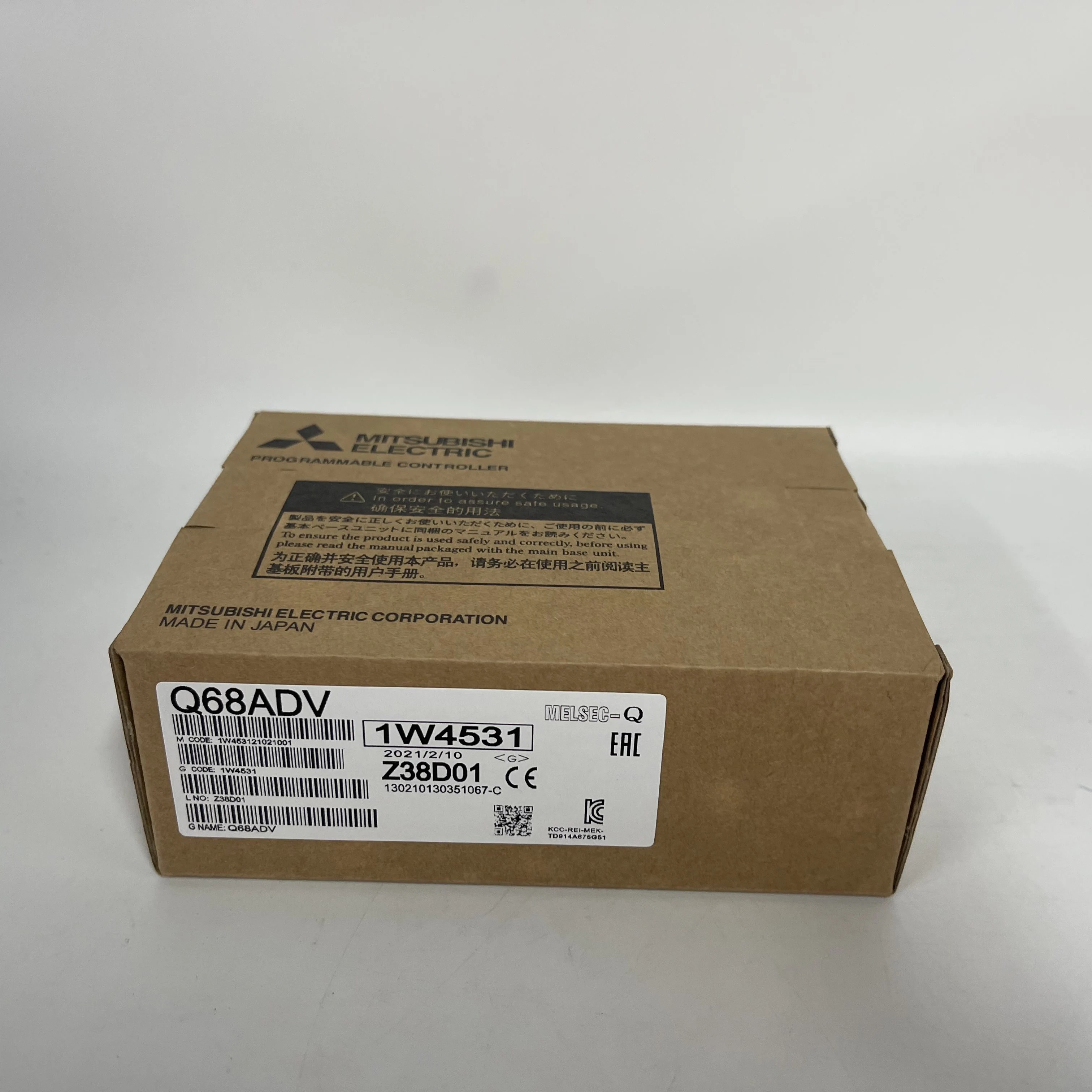 MITSUBISHI ELECTRIC Advanced Analog I/O Module Q68ADV