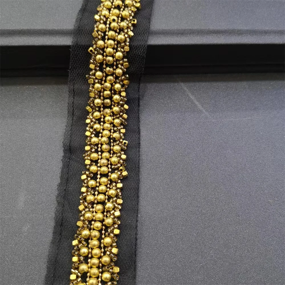 Dress Decorative Supplies Crafting,sewing Applique Sell by the Yard Beaded  Lace Trim, Beading Trims| Alibaba.com