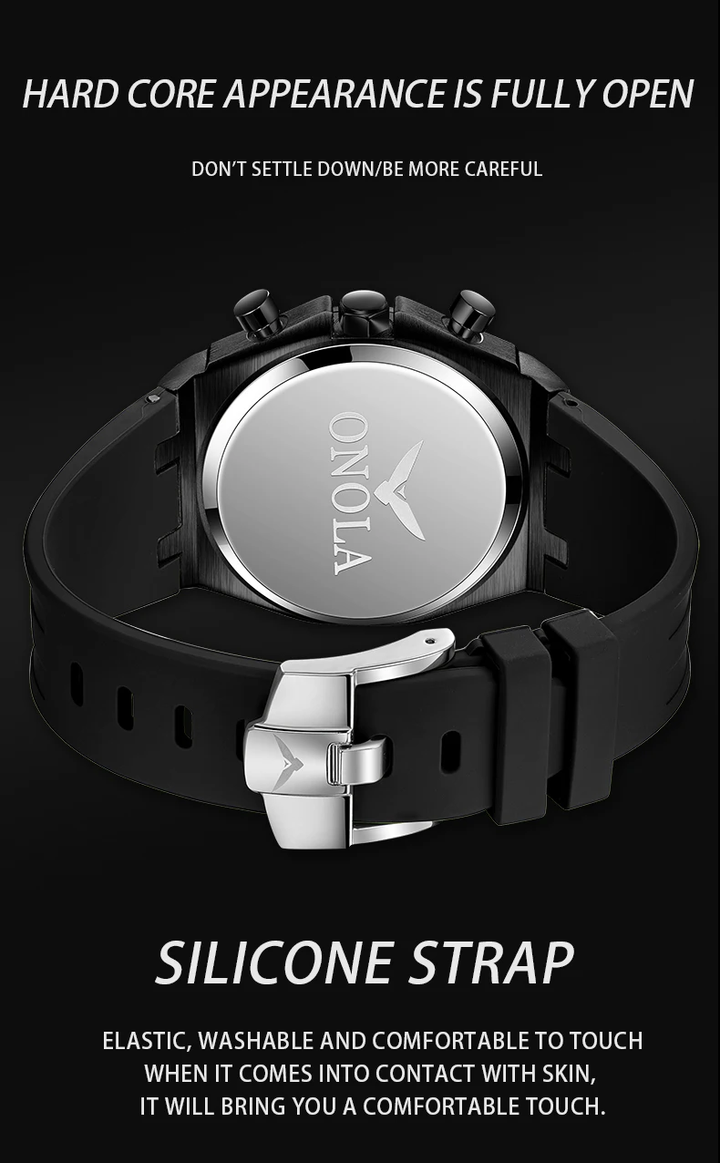 Onola Brand 6807 Fashion Luxury Quartz Watches Wrist Watch Sport