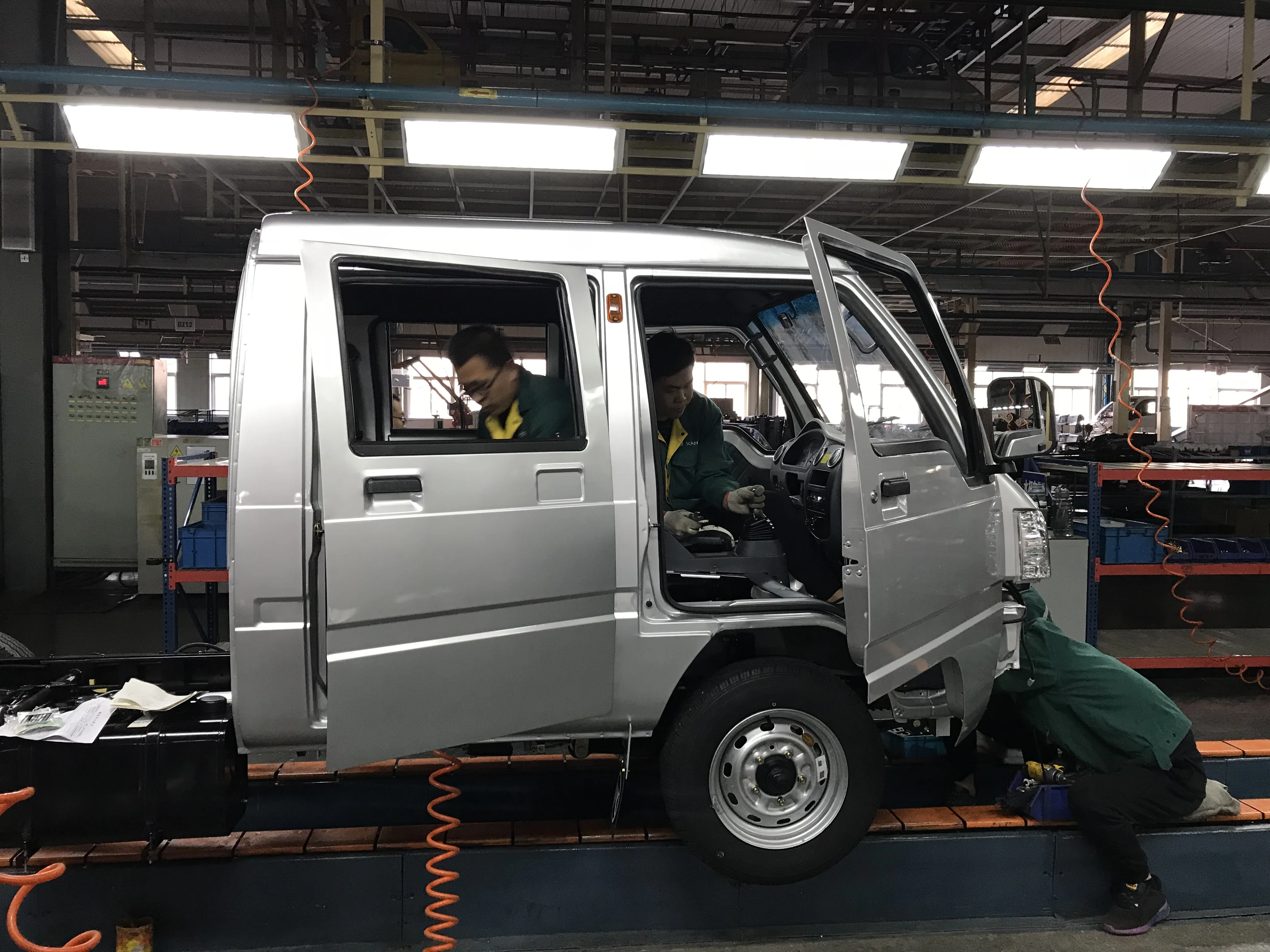 KAMA Electric Mini Dump Truck 4x2 | Light Duty EV Tipper Truck for Urban Construction