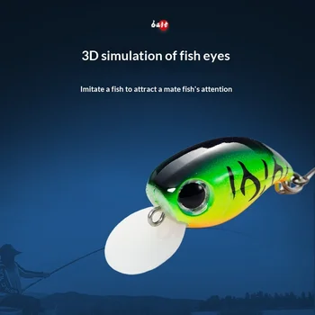 Little Fat Man Lure 34cm/19g Plastic Imitation Fish Crankbait Hard Bait Fishing Tackle Mini Trout Floating Trolling Hooks – Trolling Lure – view 4