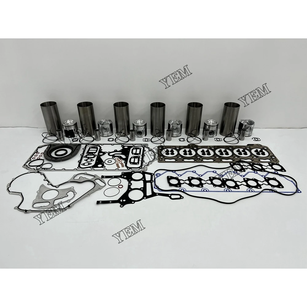 C7.1 Overhaul Kit With Cylinder Piston Liner Piston Ring Gasket Kit for Caterpillar