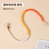 Corde de dentition - orange (70CM, emballage en sac OPP)