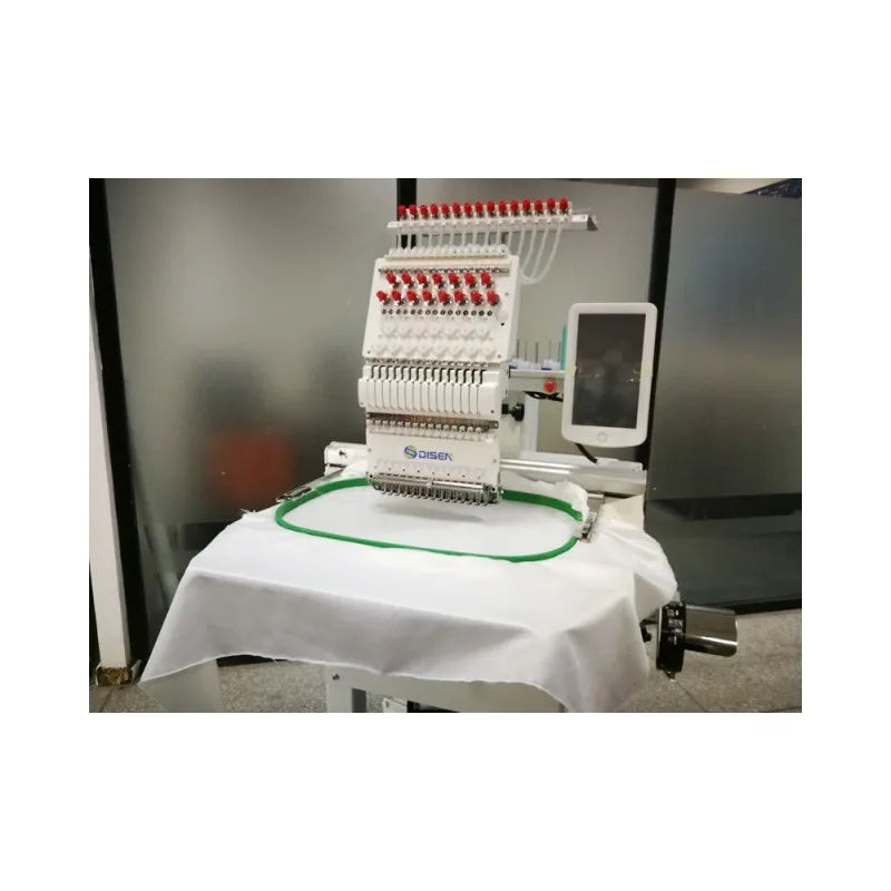 One Head Embroidery Machine Cheap Easy Punch Embroidery Machine for T-shirt